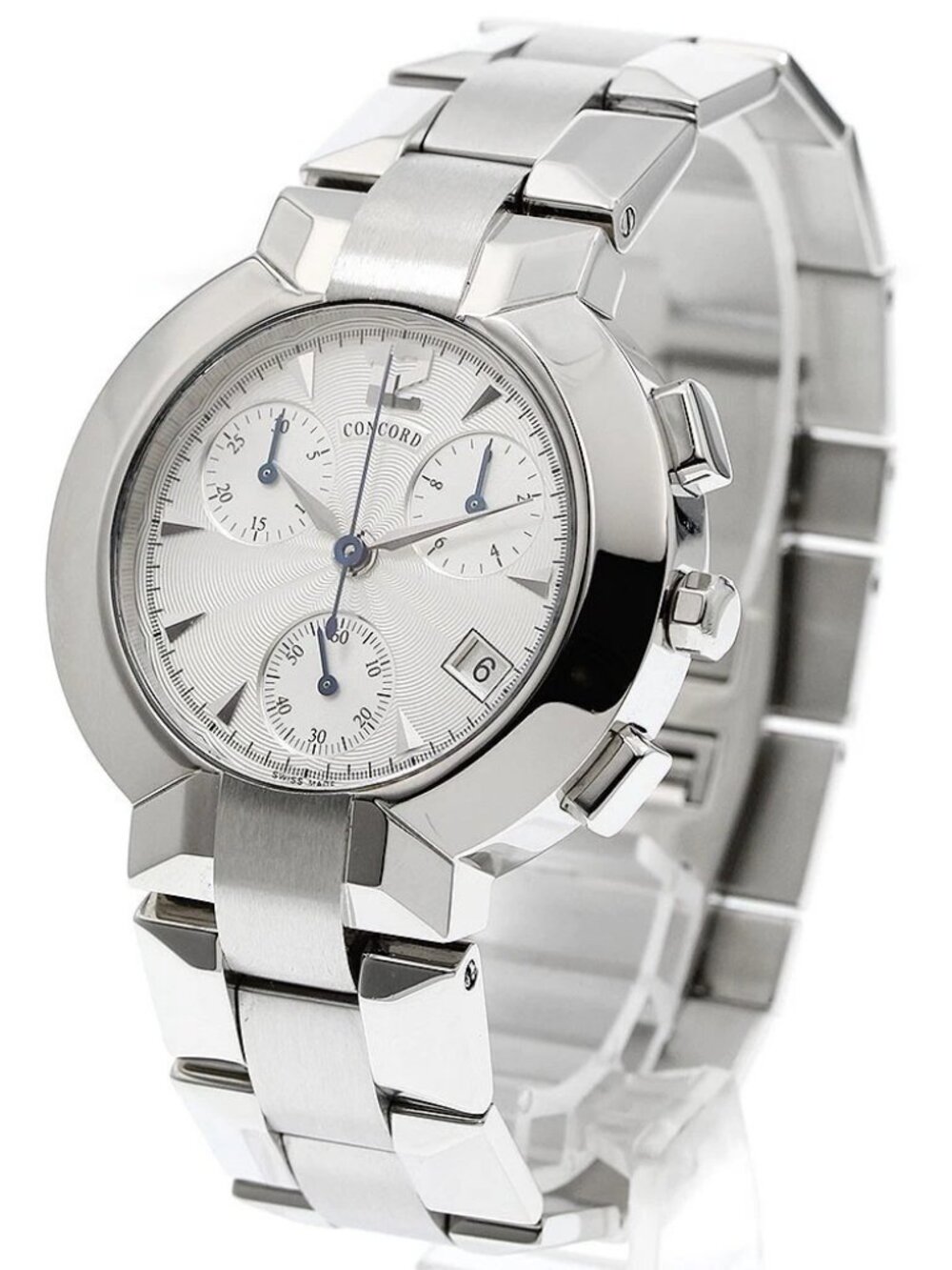 Concord Sseal 14.C5.1891 Chronograph white Dial Quartz Men's Watch_942568